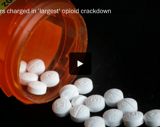 Doctors in seven states charged with prescribing pain killers for cash, sex - Washington Post